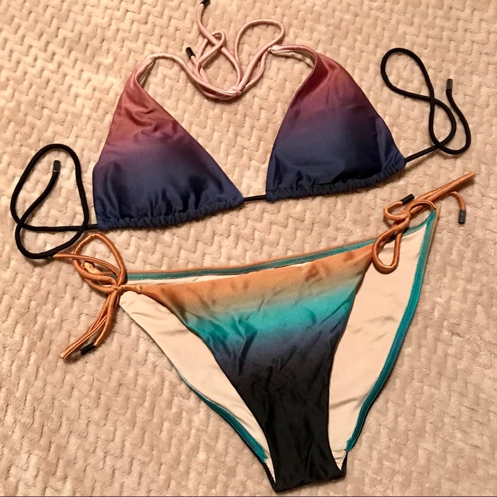 Victoria’s secret ombré bathing suit set